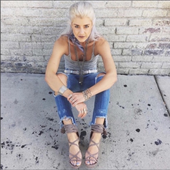 Jeffrey Campbell Despina Suede Sandals - Picture 2 of 14